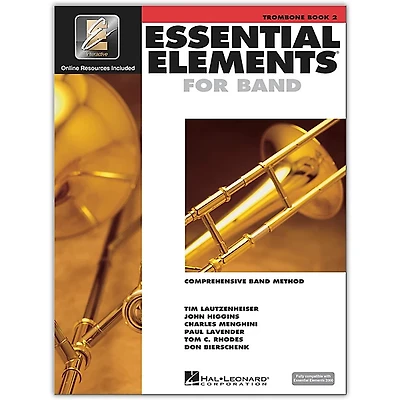 Hal Leonard Essential Elements for Band - Trombone 2 Book/Online Audio