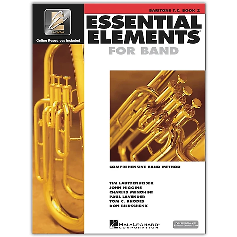 Hal Leonard Essential Elements for Band - Baritone T.C. 2 Book/Online Audio