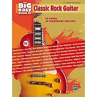 Alfred The Big Easy Book of Classic Rock Guitar Tab