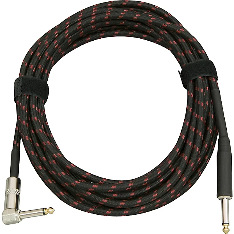 Musician's Gear Tweed Right Angle Instrument Cable
