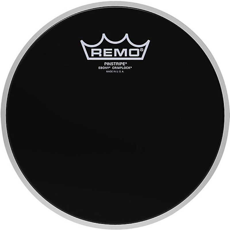 Remo Pinstripe Ebony Crimplock Drum Head