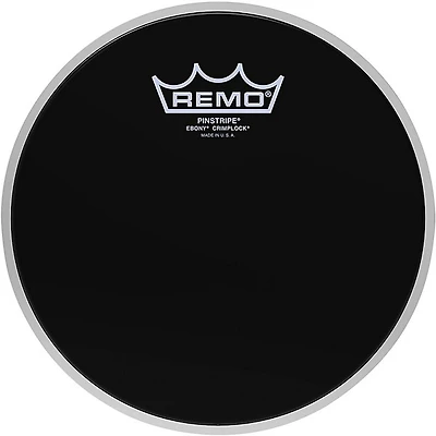 Remo Pinstripe Ebony Crimplock Drum Head