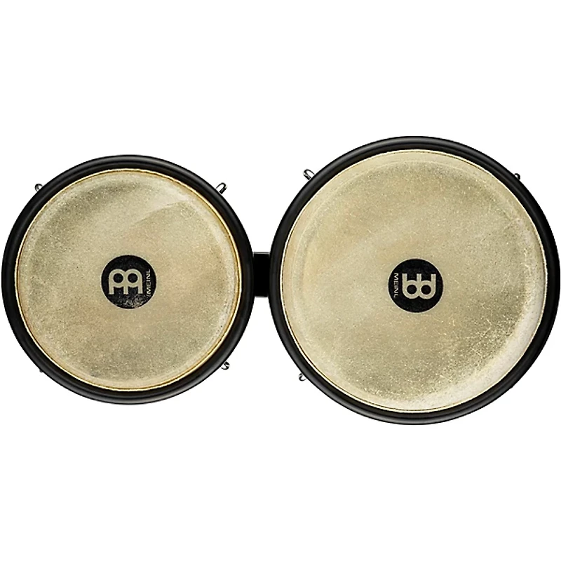 MEINL Headliner Fiberglass Bongo Black 6-3/4 in. and 7-1/2 in.