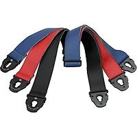D'Addario Planet Lock Leather Guitar Strap Black