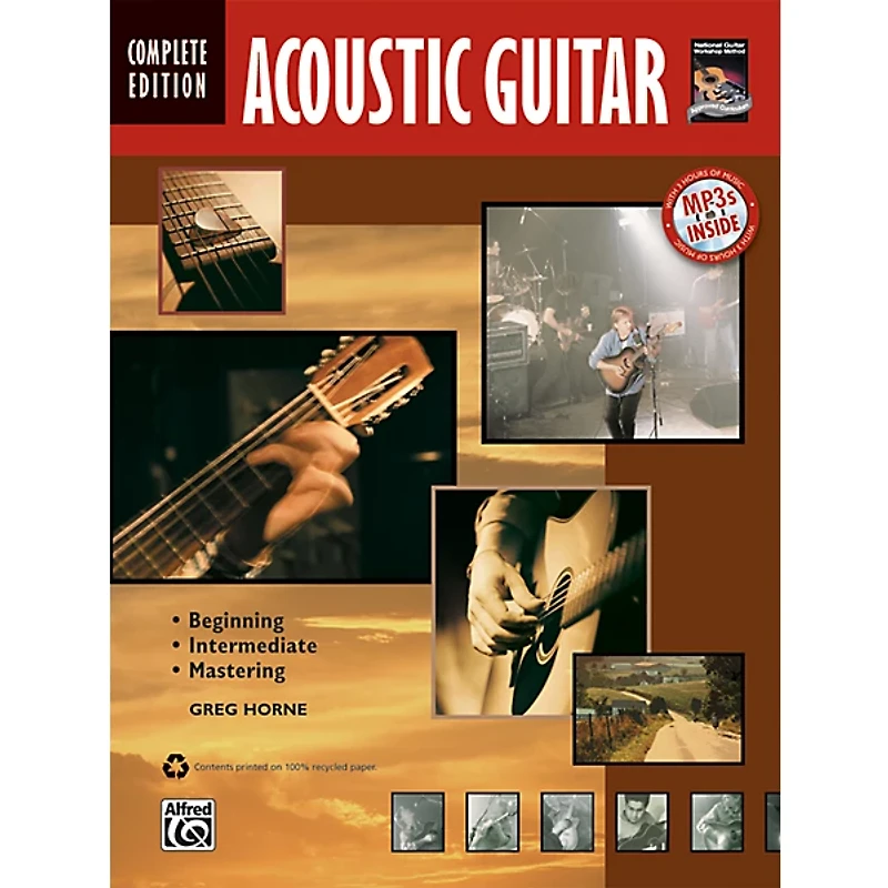 Alfred Acoustic Guitar Method Complete Book
