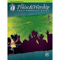 Alfred Top Praise & Worship Instrumental Solos - Violin, Level 2-3 (Book/CD)