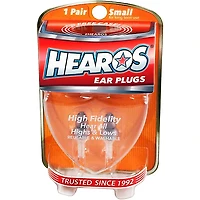 Hearos High Fidelity Small Earplugs, 1 Pair