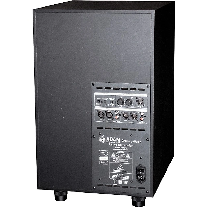 ADAM Audio Sub12 12" Powered Studio Subwoofer (Each) Black