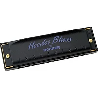 Hohner Hoodoo Blues Harmonica 3-Pack with Case C,D,G