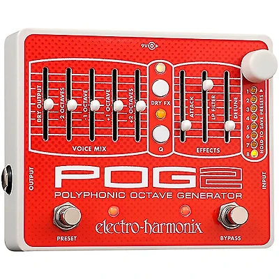 Electro-Harmonix POG2 Polyphonic Octave Generator Guitar Effects Pedal