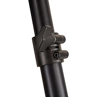 Ultimate Support TS-99BL - Tall, Leveling-Leg Speaker Stand Black