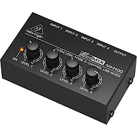 Behringer MicroMIX MX400 4-Channel Line Mixer
