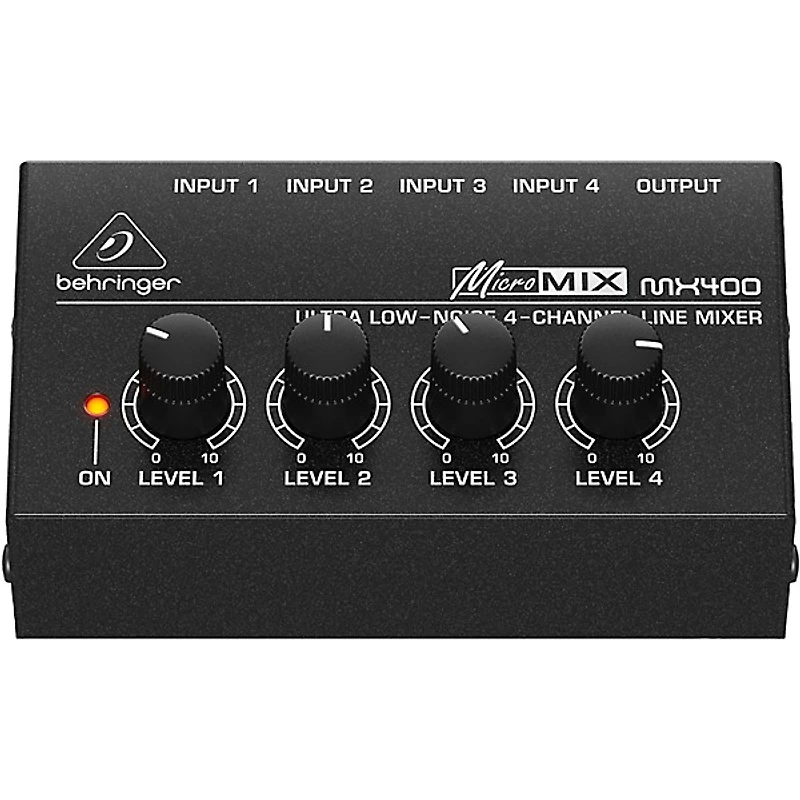 Behringer MicroMIX MX400 4-Channel Line Mixer