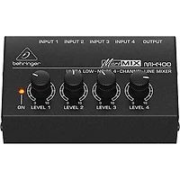 Behringer MicroMIX MX400 4-Channel Line Mixer