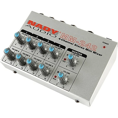 Nady MM-242 4-Channel Mini Mixer