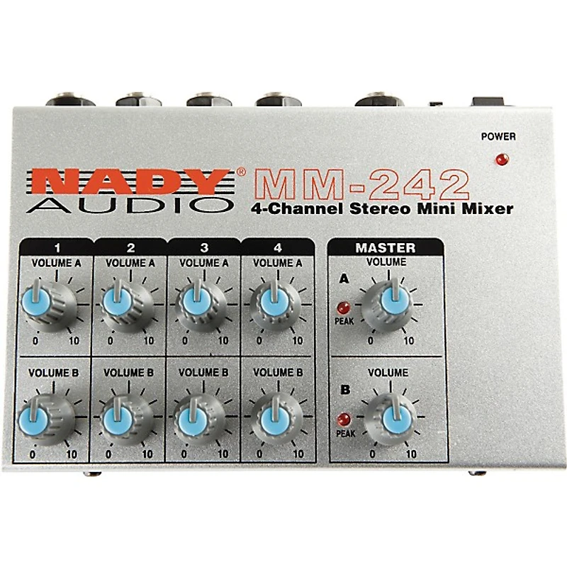 Nady MM-242 4-Channel Mini Mixer