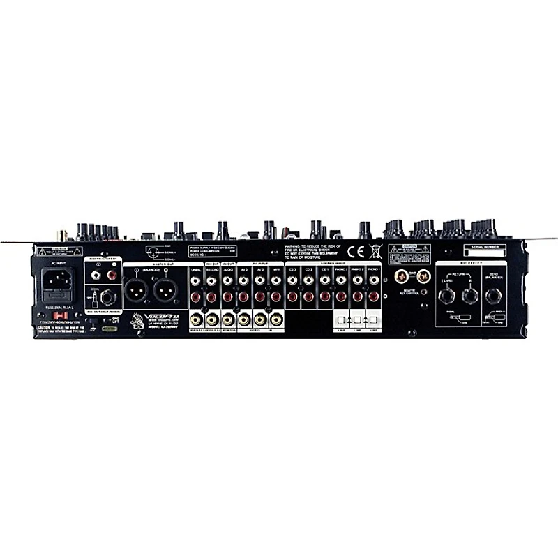 VocoPro KJ-7808RV Pro DJ and Karaoke Mixer