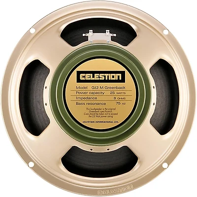 Celestion G12M Greenback 25W, 12" Guitar Speaker