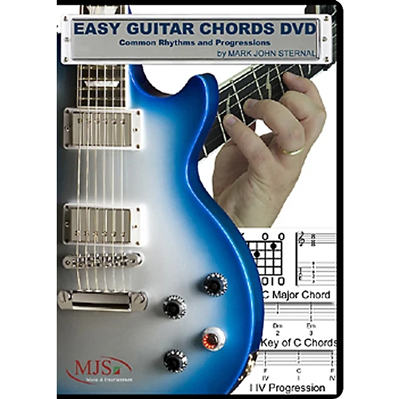 MJS Music Publications Easy Guitar Chords DVD Common Rhythms and Progressions