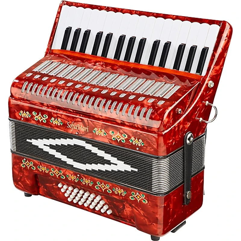 SofiaMari SM-3232 32 Piano 32 Bass Accordion