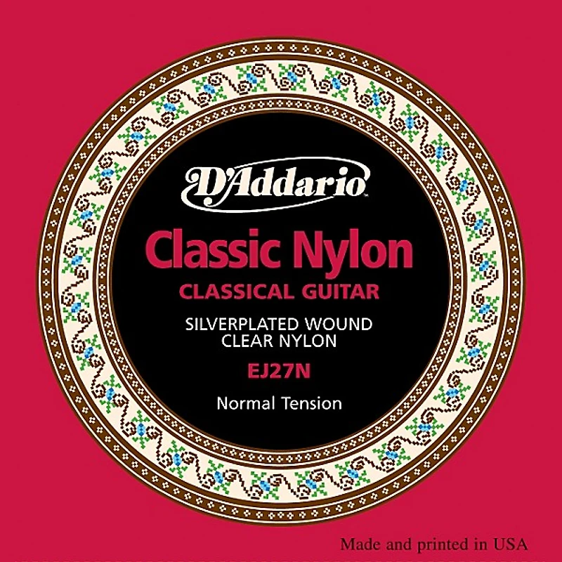 D'Addario EJ27 Nylon Classical Guitar Strings - 3/4 Size