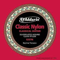 D'Addario EJ27 Nylon Classical Guitar Strings - 3/4 Size