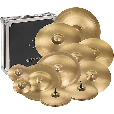 SABIAN Neil Peart Paragon Complete Cymbal Pack Brilliant