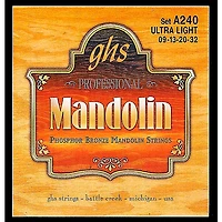 GHS Phosphor Bronze Mandolin Strings Ultra Light