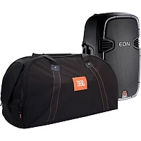 JBL EON15 Deluxe PA Speaker Carrying Bag (3rd Generation) Black Orange