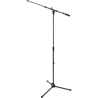 On-Stage MS9701TB+ Heavy-Duty Tele-Boom Mic Stand Black