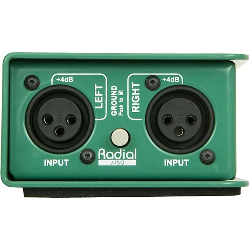 Radial Engineering J-ISO Jensen Transformer Equipped Stereo Isolator +4dB to -10dB Converter