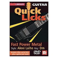 Mel Bay Lick Library Guitar Quick Licks - Alexi Laiho Style: Fast Power Metal DVD Week 2