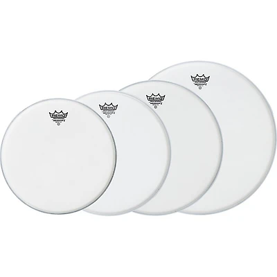 Remo Ambassador X Standard Drumhead Pack, Buy 3 Get a Free 14 Inch Head