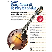 Alfred Teach Yourself To Play Mandolin Book