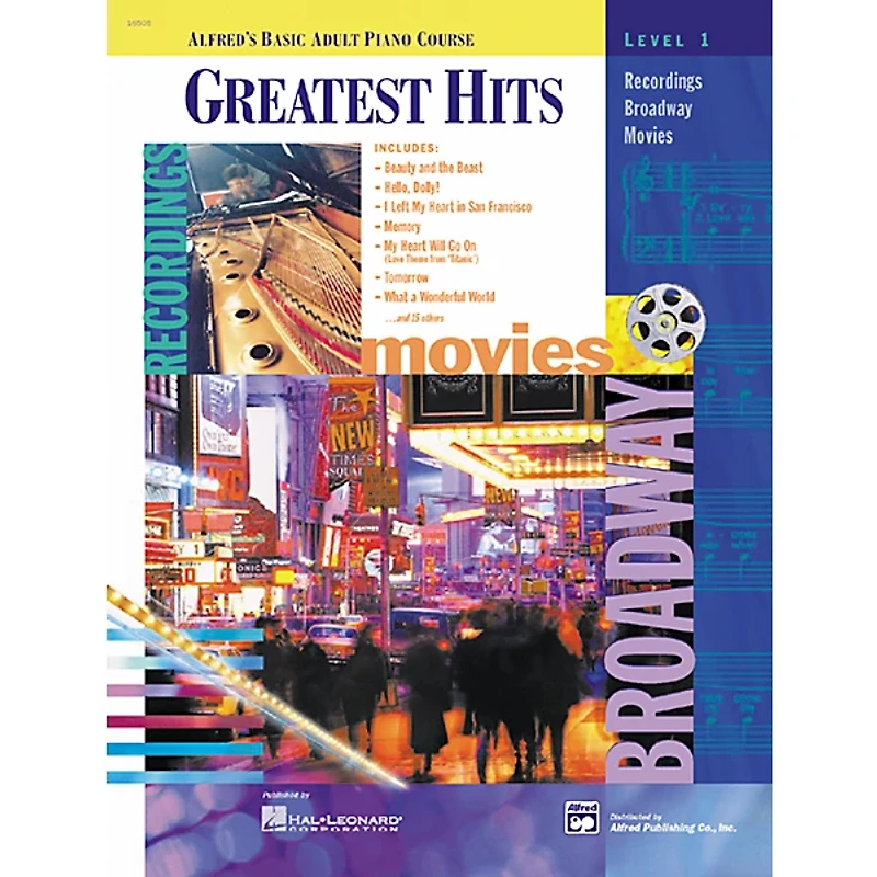 Alfred Basic Adult Piano Course: Greatest Hits - Level 1