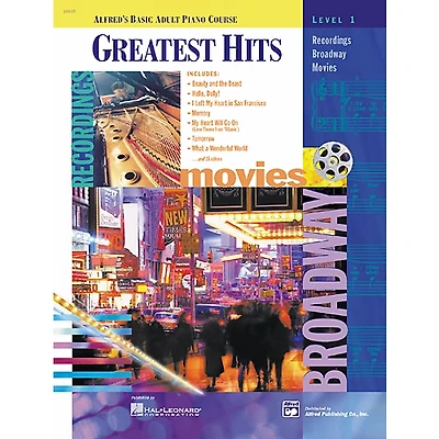 Alfred Basic Adult Piano Course: Greatest Hits - Level 1