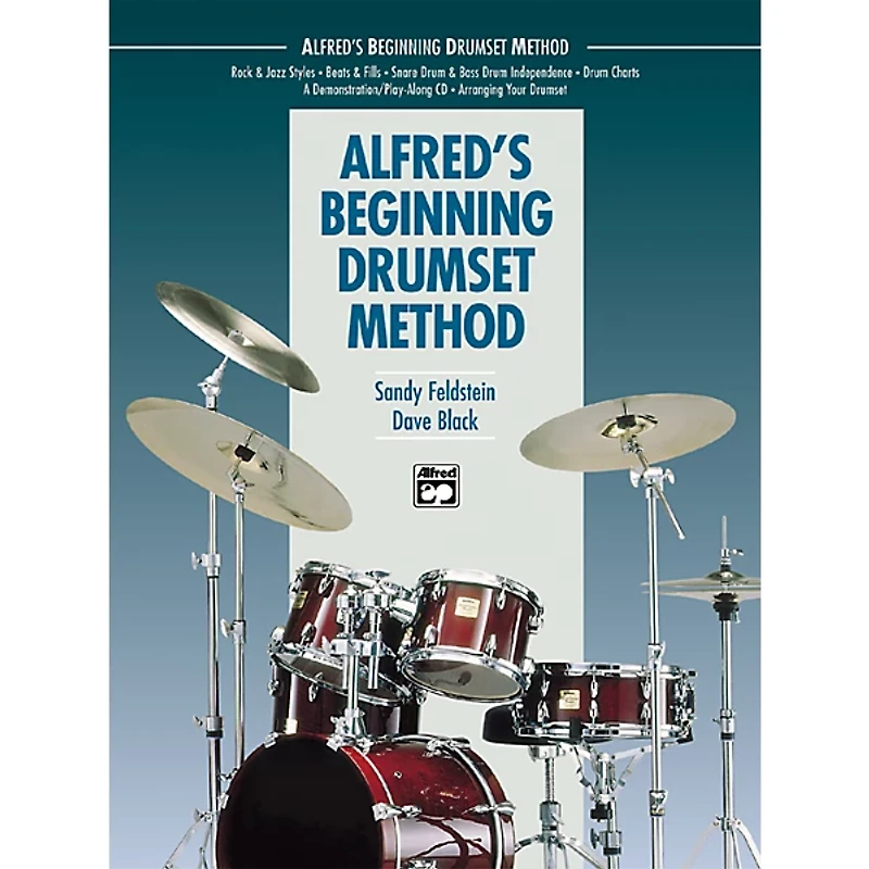 Alfred Beginning Drumset Method Book (Online Audio/Video Access)