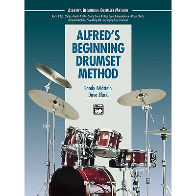 Alfred Beginning Drumset Method Book (Online Audio/Video Access)
