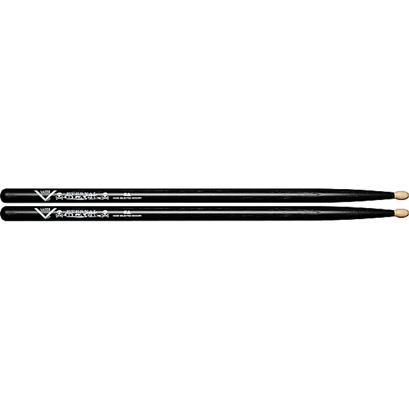 Vater Eternal Black Drum Sticks - Buy 3, Get 1 Free 5A Wood