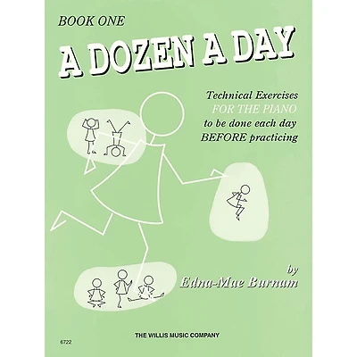 Hal Leonard A Dozen A Day Book 1 (Green cover)