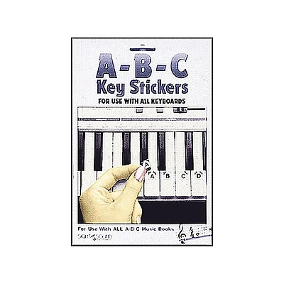 Hal Leonard Abc Keyboard Stickers