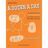 Hal Leonard A Dozen A Day Book 2 (Orange cover)
