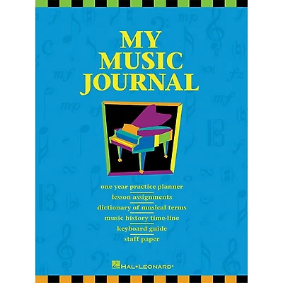 Hal Leonard My Music Journal Student Assignment Book HLSPL