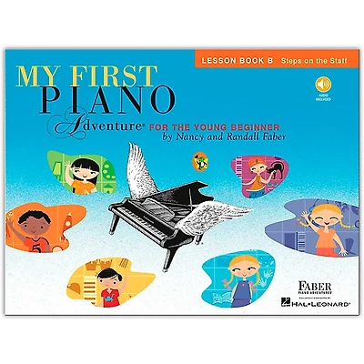 Faber Piano Adventures My First Piano Adventure Lesson Book B with CD