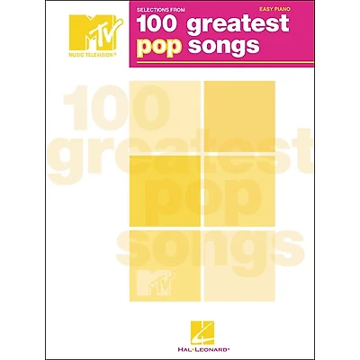 Hal Leonard TV's 100 Greatest Pop Songs For Easy Piano