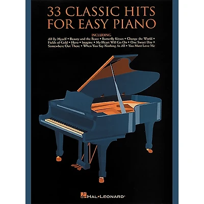 Hal Leonard 33 Classic Hits For Easy Piano