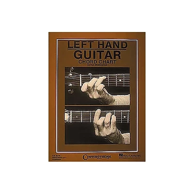 Centerstream Publishing Left Hand Guitar Chord Chart