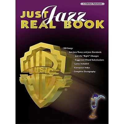 Alfred Just Jazz Real Book - C Edition Fakebook