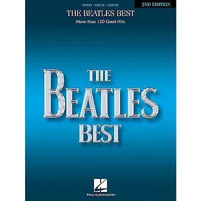 Hal Leonard The Beatles Best Piano, Vocal, Guitar Songbook