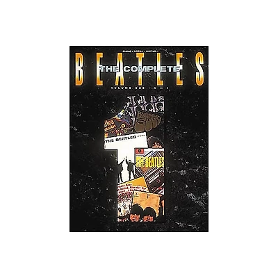 Hal Leonard The Complete Beatles Volume 1 Piano, Vocal, Guitar Songbook